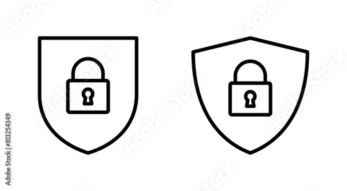 Security icon set. protection icon. privacy. vpn