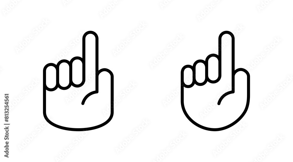 Hand icon set. hand vector icon, palm,click Hand icon set. hand vector icon, palm,click