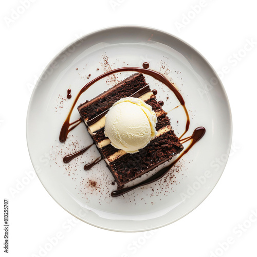 Delicious Slice of Chocolat...