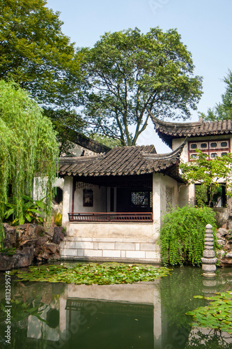 liuyuan Garden, Suzhou City, Jiangsu Province, China, was built in the Ming Dynasty (1593), a famous garden in the south of the Yangtze River. National key cultural relics, World Heritage.
