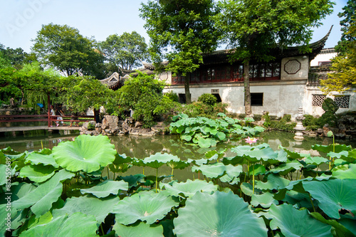 liuyuan Garden, Suzhou City, Jiangsu Province, China, was built in the Ming Dynasty (1593), a famous garden in the south of the Yangtze River. National key cultural relics, World Heritage. © 泰峰