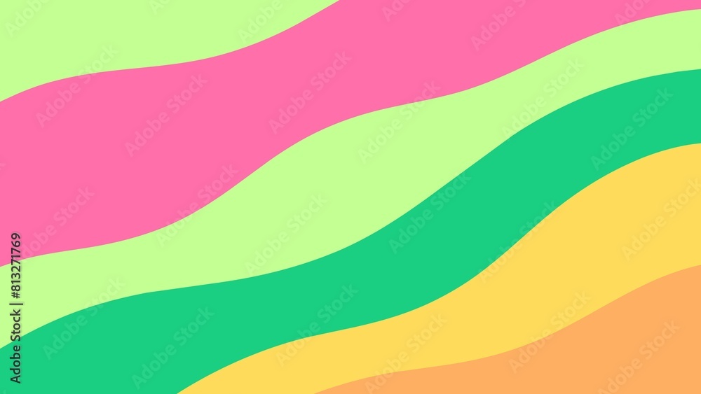 Abstract Colorful background with Waves Lines Abstract Colorful background with Waves Lines