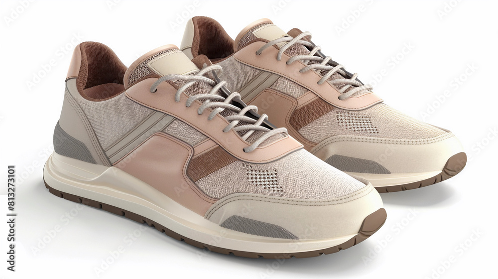  chic and versatile pair of sports shoes, perfect for athleisure fashion