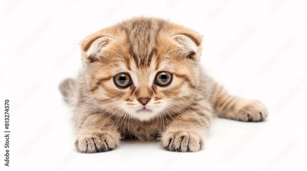 Obraz premium Scottish fold kitten