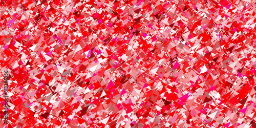 Light pink vector texture with random triangles.