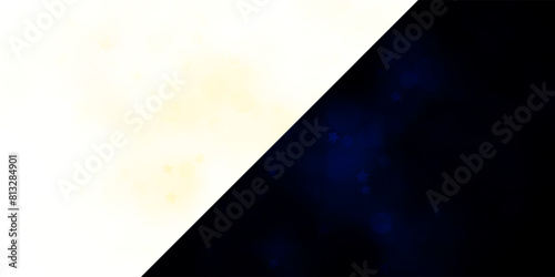 Vector background with circles  stars.