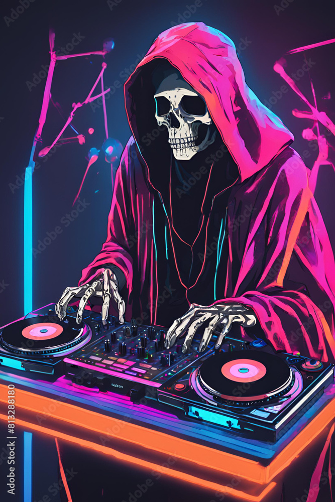 dj in action dj in action