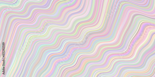 Light Pink, Yellow vector layout with curved lines.