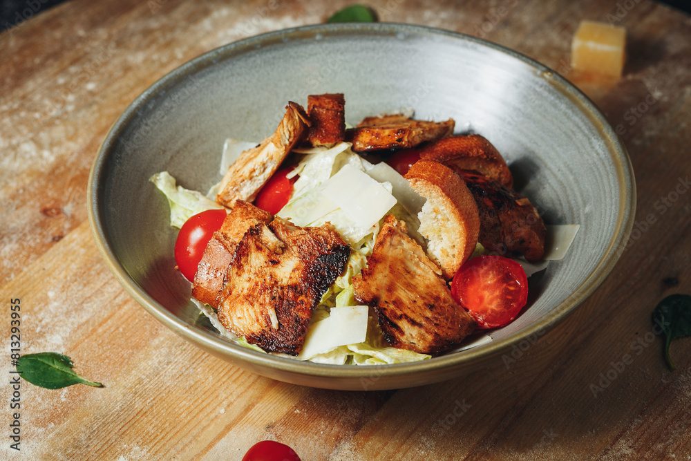 Savory Chicken Salad Delight,A delicious bowl filled with a colorful chicken Savory Chicken Salad Delight,A delicious bowl filled with a colorful chicken