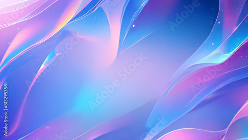 Holographic cartoon anime texture background