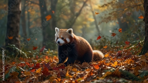 Red panda wildlife photo
