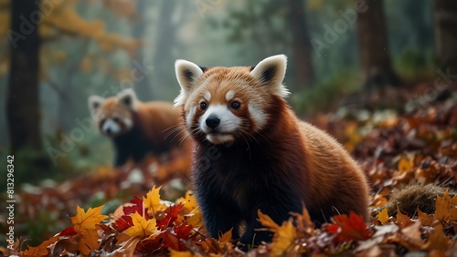 Red panda wildlife photo