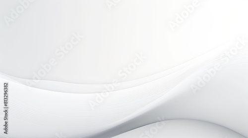 White gradient abstract line and wave background © kheat