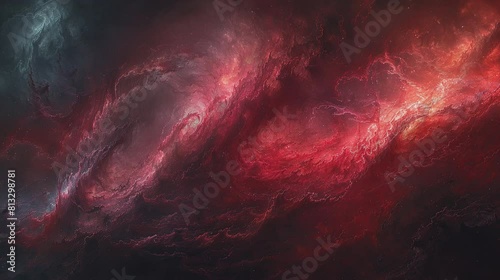 explosion in the dark, fire and smoke motion abstract backgrounds. photo
