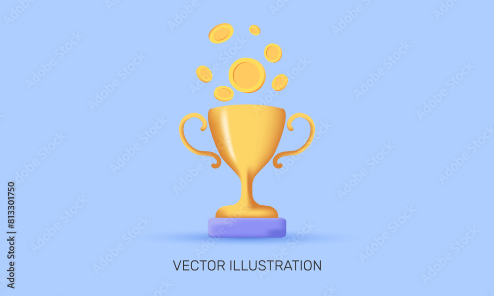 3d realistic icon game level win golden vector design 3d realistic icon game level win golden vector design