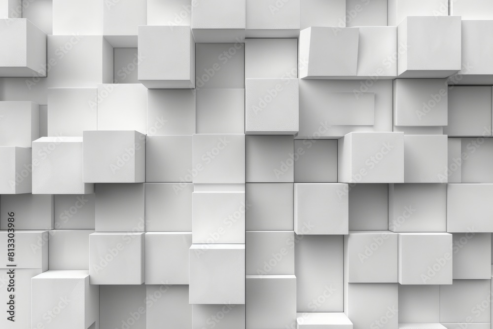 White abstract 3d background. White abstract 3d background.