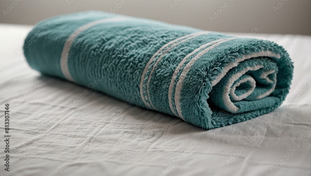 towel on white background towel on white background