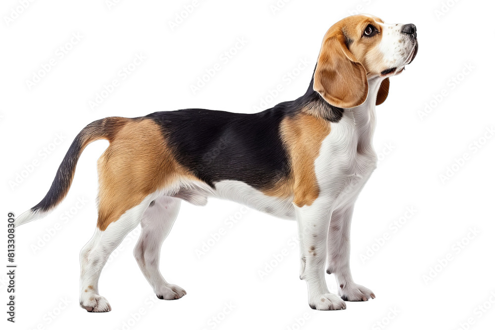 Beagle Dog Isolated