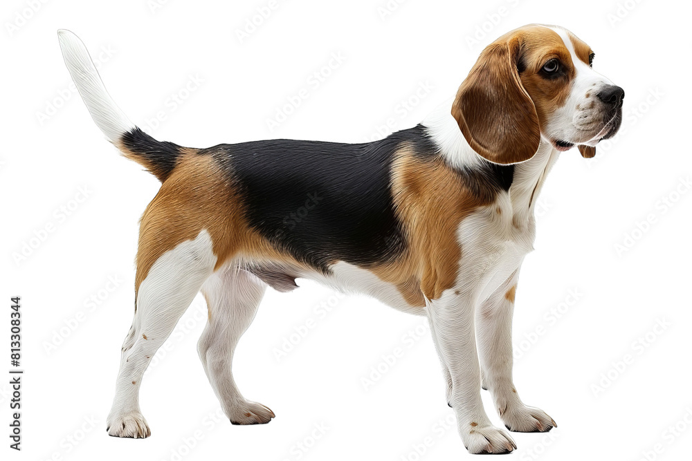 Beagle Dog Isolated