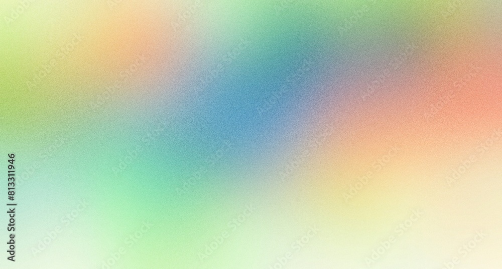 white orange blue green , grainy noise grungy empty space , spray texture color gradient shine bright light and glow rough abstract retro vibe background template