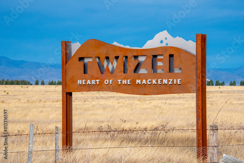 Town of Twizel - New Zealand
