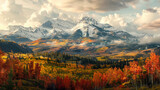 Autumn in the Valley landscape background
