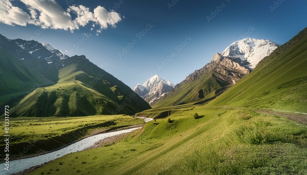lovely scenery and a clear sky. lovely scenery and a clear sky.