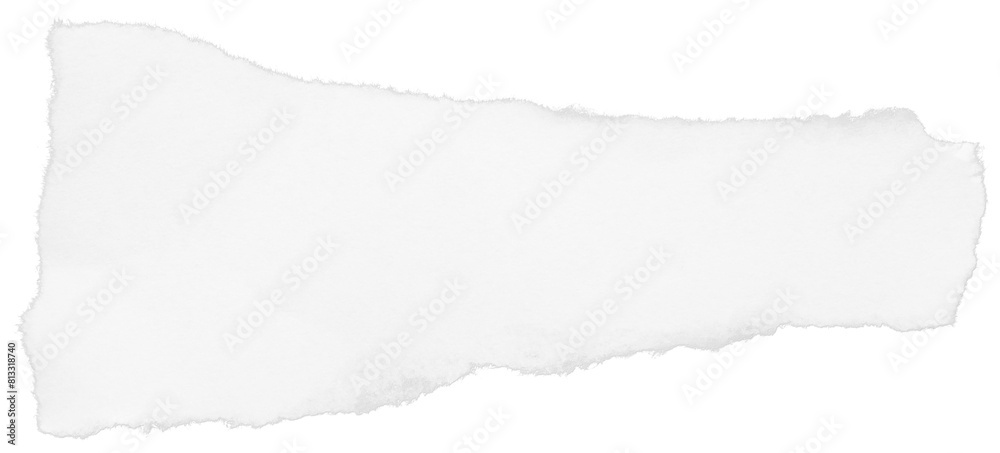 Realistic White Torn Ripped edges Paper Sheet vector 