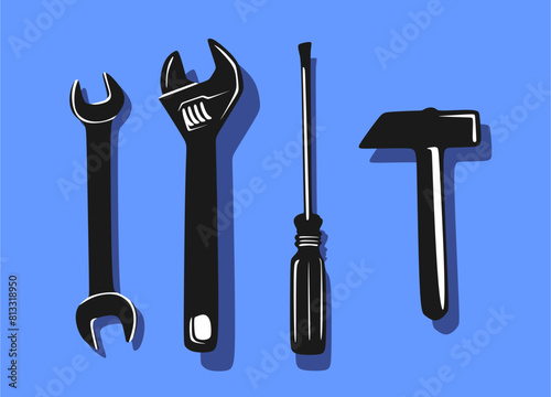 some of the tools used by craftsmen