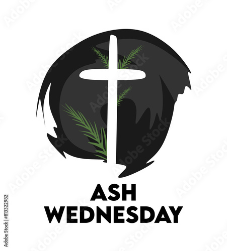 happy ash wednesday a cross that comes from ashes