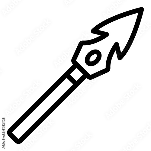 Harpoon lance pirate weapon icon