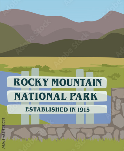 Rocky Mountain National Park with beautiful views