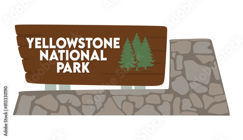 yellowstone national park with beautiful views