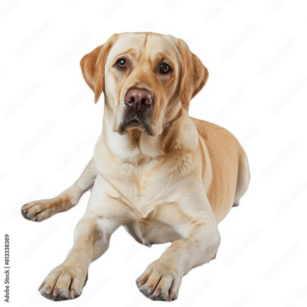 Labrador retriever sit on the ground. gold yellow dog breed. Labrador retriever sit on the ground. gold yellow dog breed.