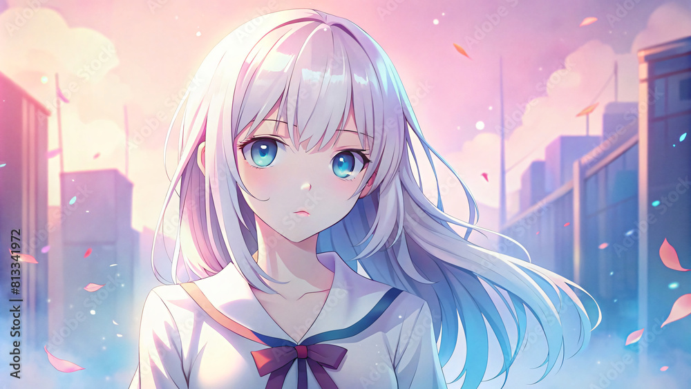 young female anime in fantasy theme, beautiful, cute and adorable young female anime in fantasy theme, beautiful, cute and adorable
