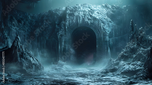 Frozen Chasm of Tartarus:Souls Damned in the Icy Depths of the Underworld photo
