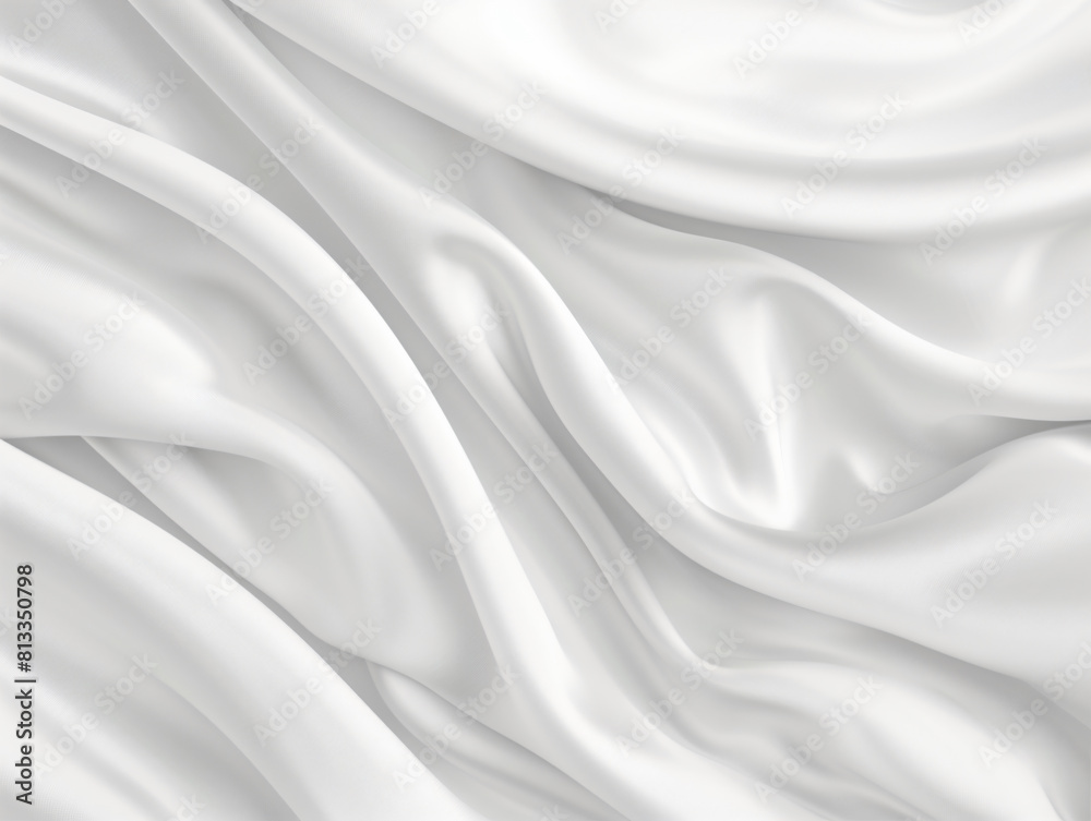White Silk Texture, Fluid Wave Elements with Minimalist Background Banner, Designed for Year-Round Décor. Dynamic Surface, with Copy Space Text,for High-End Fashion and Interior Brands. White Silk Texture, Fluid Wave Elements with Minimalist Background Banner, Designed for Year-Round Décor. Dynamic Surface, with Copy Space Text,for High-End Fashion and Interior Brands.