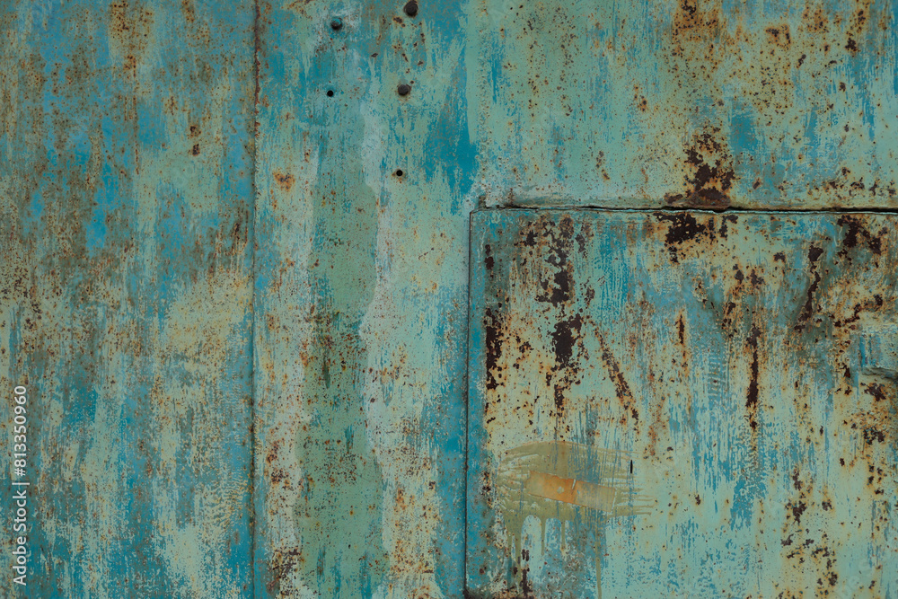 Iron, rusty texture. Iron, rusty texture.