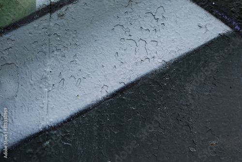 Iron, rusty texture.