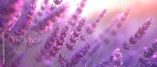 Lavender Zenith  Extreme macro shot capturing the lavender flower at the peak of its bloom  radiating a sense of serenity and fulfillment.