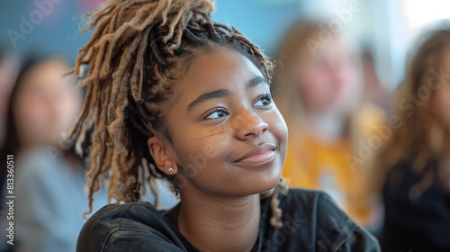 an educational workshop focuses on teaching young people about the history of racial inequality and the importance of diversity and inclusion