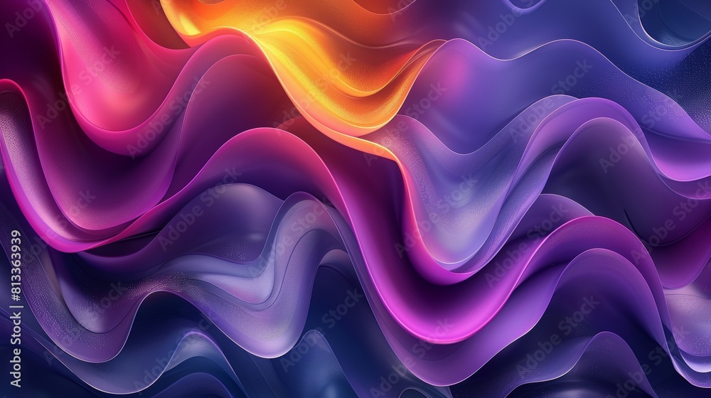 Trendy and abstract digital art with vibrant, fluid waves and asymmetrical forms, perfect for modern and creative background designs Trendy and abstract digital art with vibrant, fluid waves and asymmetrical forms, perfect for modern and creative background designs