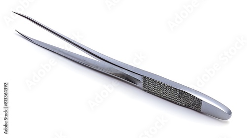 A surgical scalpel isolated on a white background.