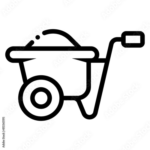 wheelbarrow icon