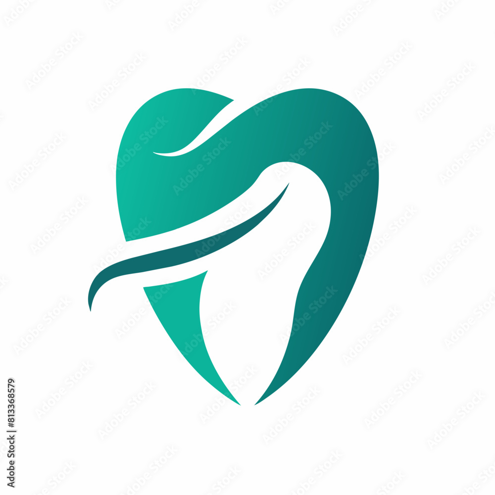 Simple and modern dental Care logo vector icon illustration. Simple and modern dental Care logo vector icon illustration.