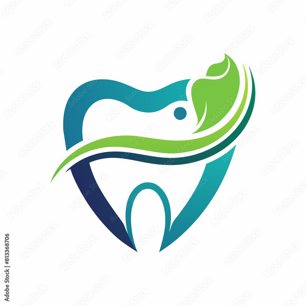 Simple and modern dental Care logo vector icon illustration. Simple and modern dental Care logo vector icon illustration.