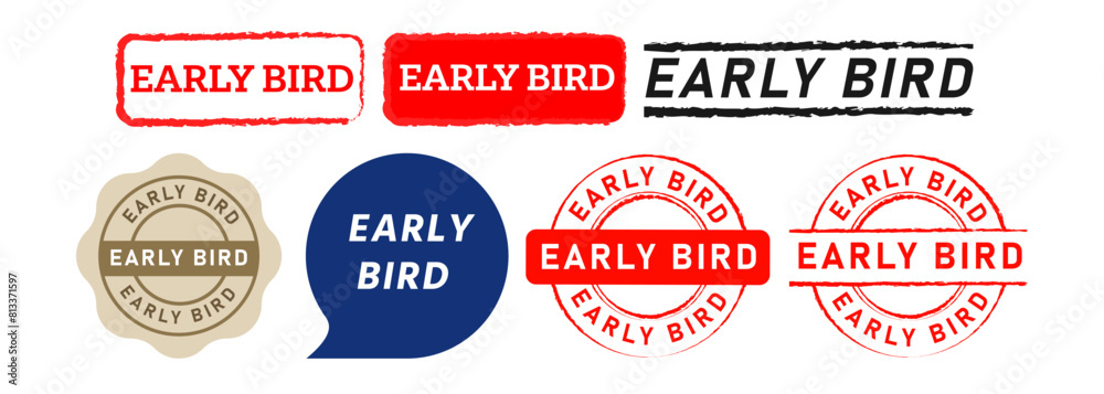 early bird rubber stamp speech bubble sign for marketing business marketing trade early bird rubber stamp speech bubble sign for marketing business marketing trade