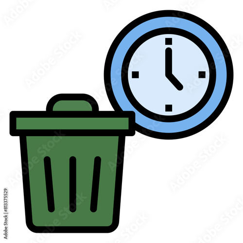 Waste Elimination  Icon Element For Design