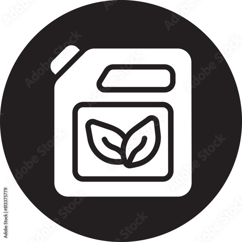 fuel glyph icon