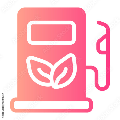 biofuel gradient icon